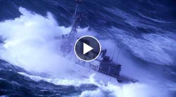 Fregate Latouche Tréville D646 in a storm / im Sturm HD