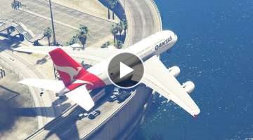 A380 Pilot Got Promoted After Saved All 700 Passengers During Emergency Landing | GTA 5