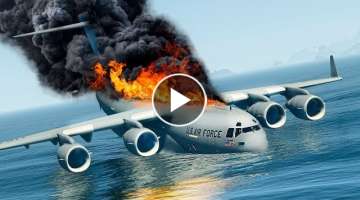 GIANT Plane C-17 Сrashed into Sea near Airport | GTA 5