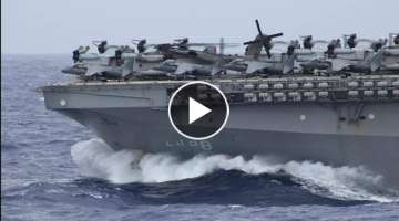 How the Navy gets supplies at sea (5/8) [PUMADET VERTREP w/navy carrier]@blaharski