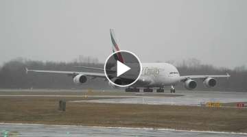 Aborted take off of Emirates A-380 in Munich 26.02.2020