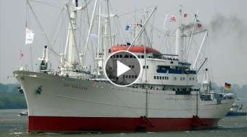 The largest operational Museum Ship in the World at Sea | Cap San Diego Hamburg