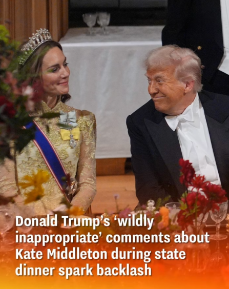 Donald Trump’s Comments About Princess Kate at State Dinner Draw Mixed Reactions