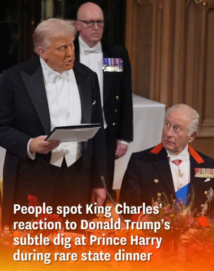 Viewers Spot King Charles’ Expression After Donald Trump’s Speech Focuses on Prince William