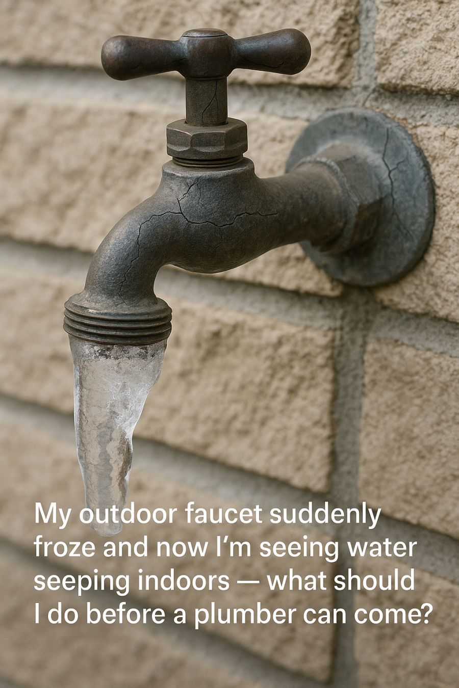 How to Handle a Frozen Outdoor Faucet Before It Causes Bigger Problems