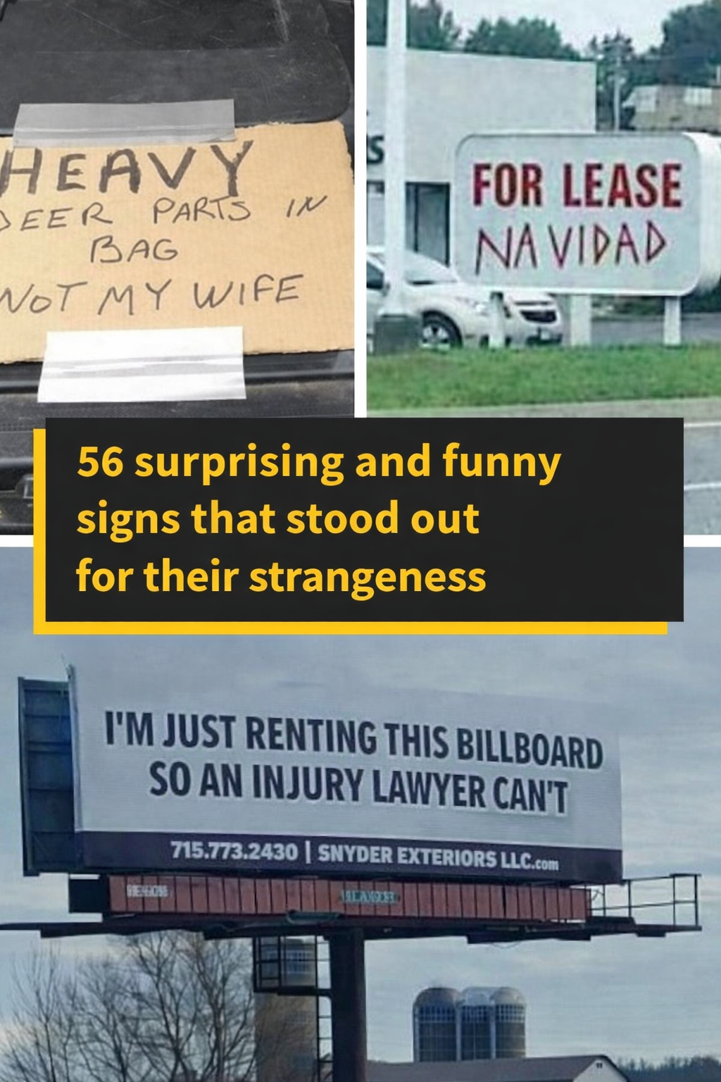 Unintentionally Funny Signs That Brighten Everyday Life
