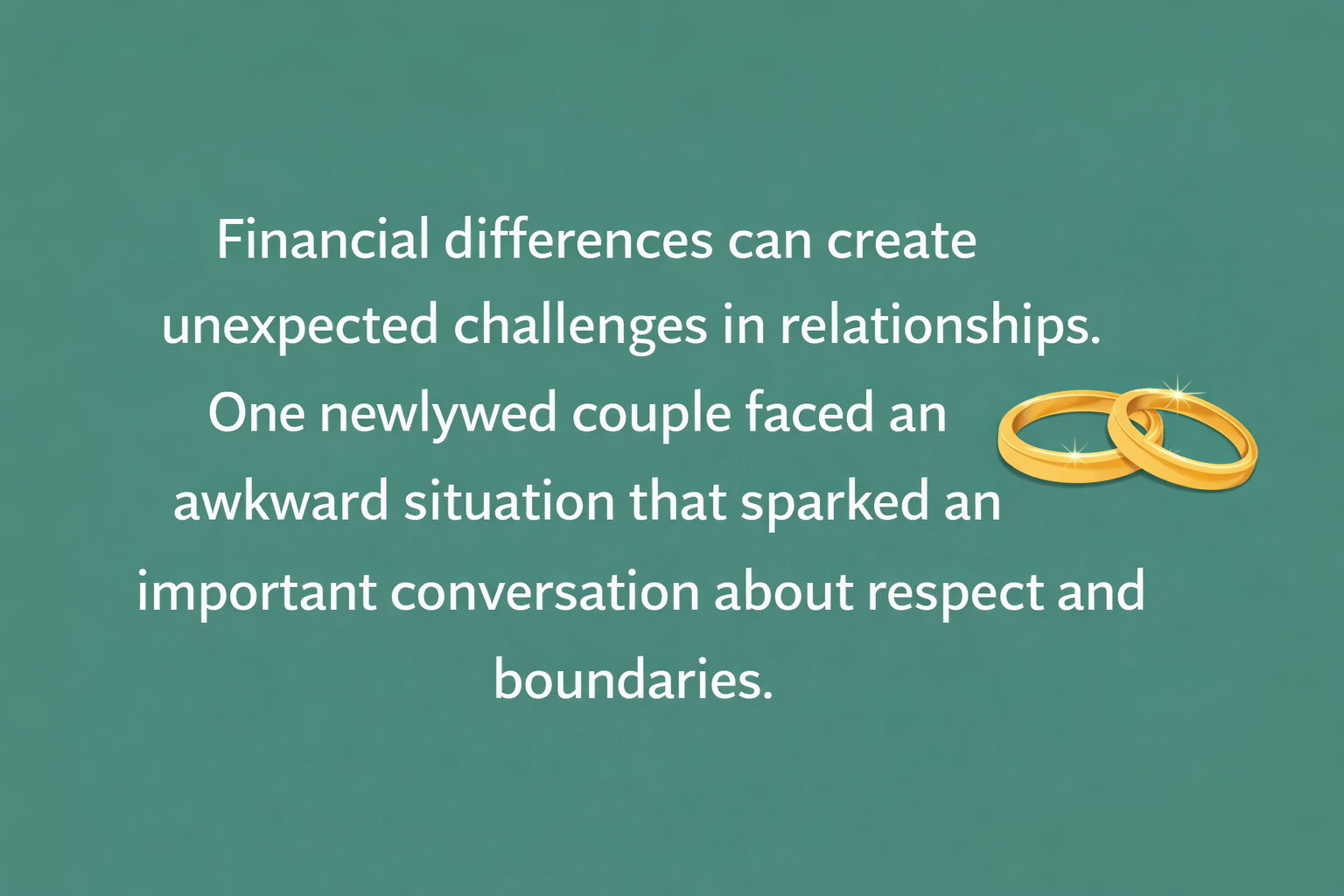 How to Handle Financial Imbalance in a Marriage Without Losing Respect