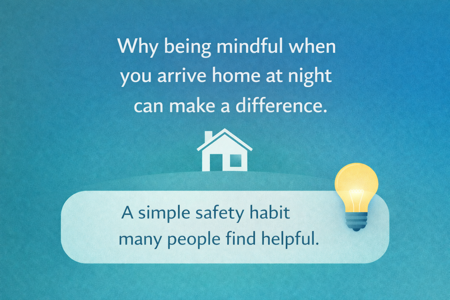 How a Small Habit Change Can Help Women Feel Safer When Living Alone