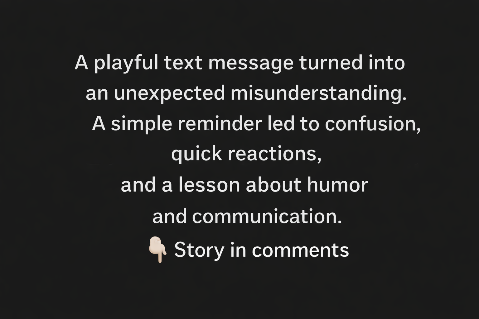 How a Simple Text Message Turned Into a Lesson in Marriage Humor