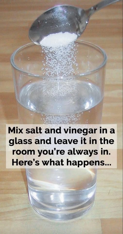 A Simple Salt and Vinegar Trick to Freshen Indoor Air Naturally