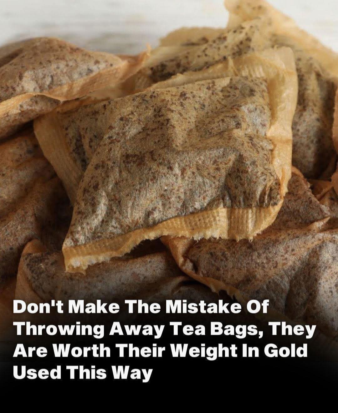 8 Smart Ways to Reuse Tea Bags Around Your Home