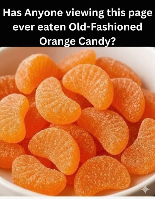 Classic Orange Slice Candy With a Nutty Twist