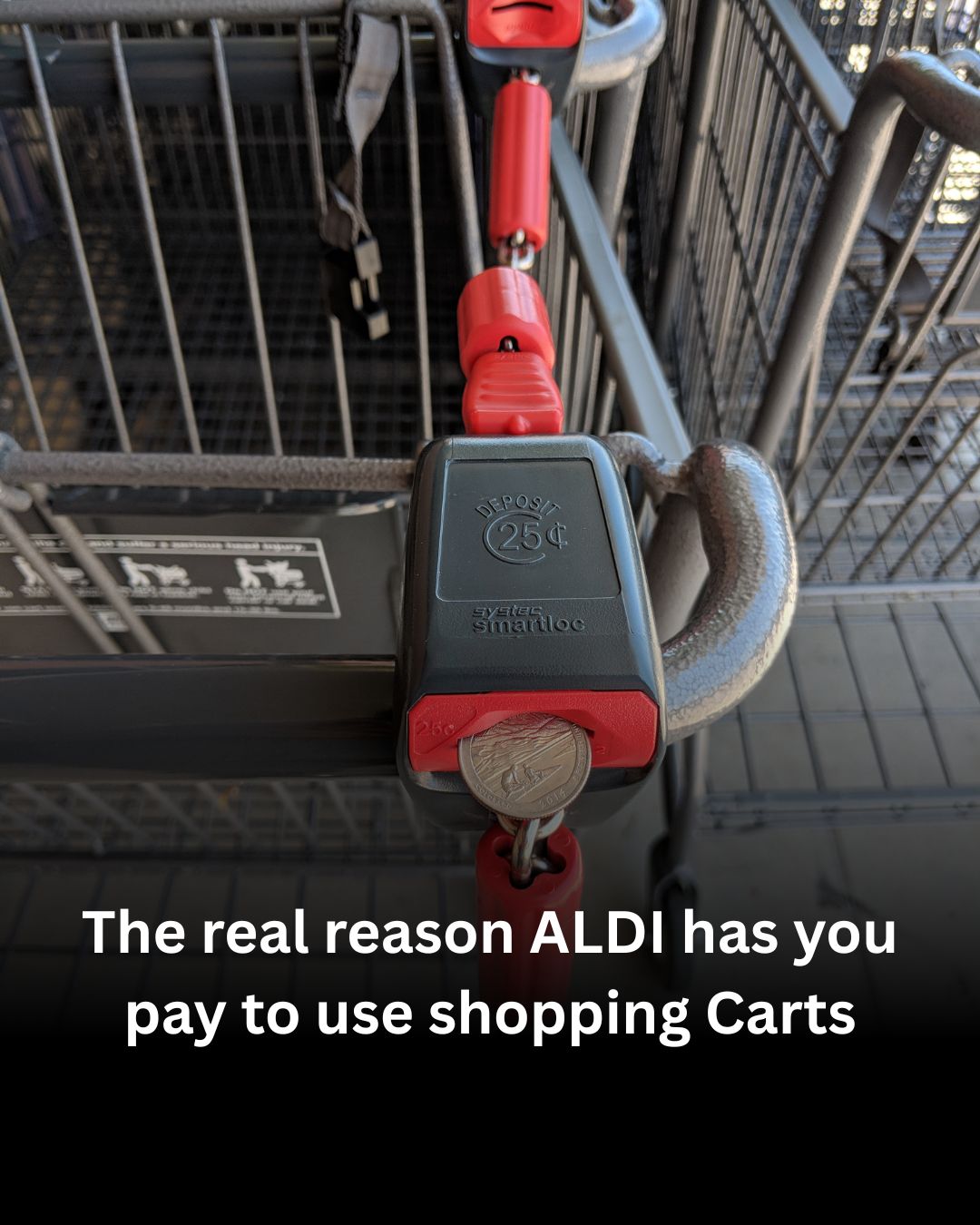 Why Aldi’s Shopping Carts Come With a Small Deposit
