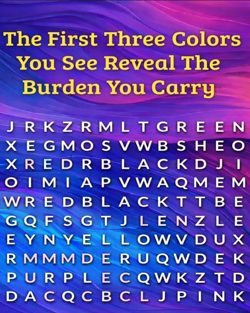 What the Colors You Notice First Might Reveal About Your Mood