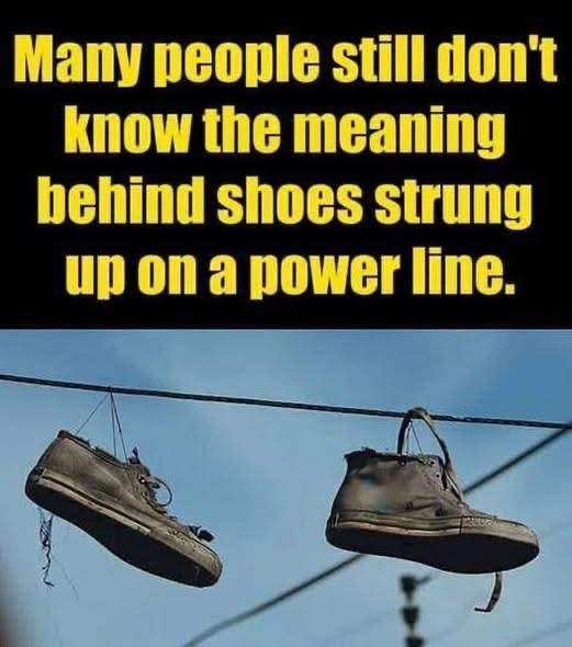 Shoes on Power Lines: What This Urban Symbol Might Really Mean