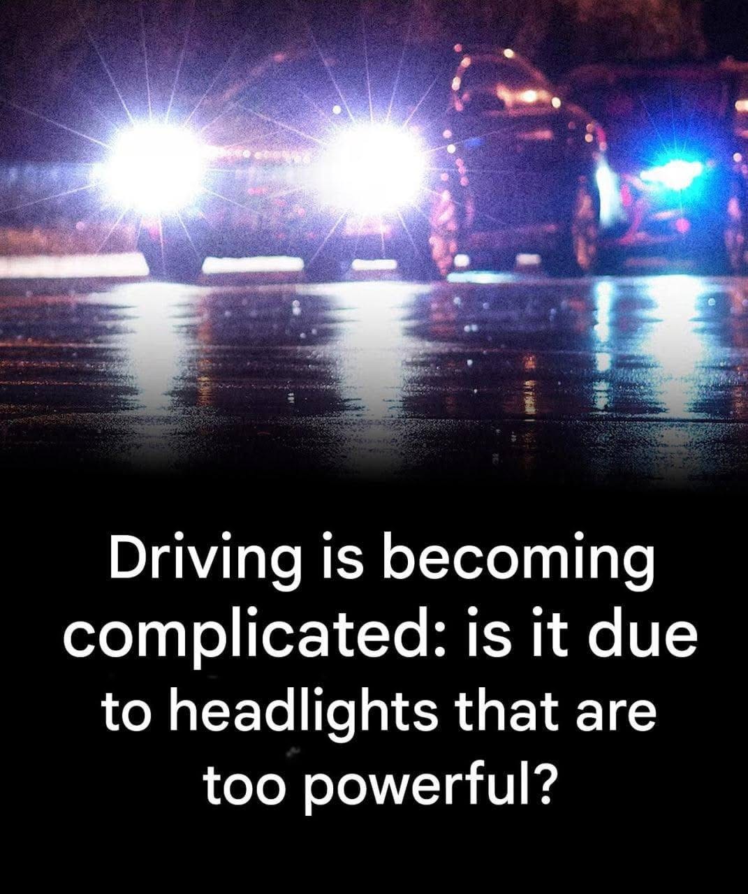 Why Headlights Feel Brighter at Night — and What You Can Do About It