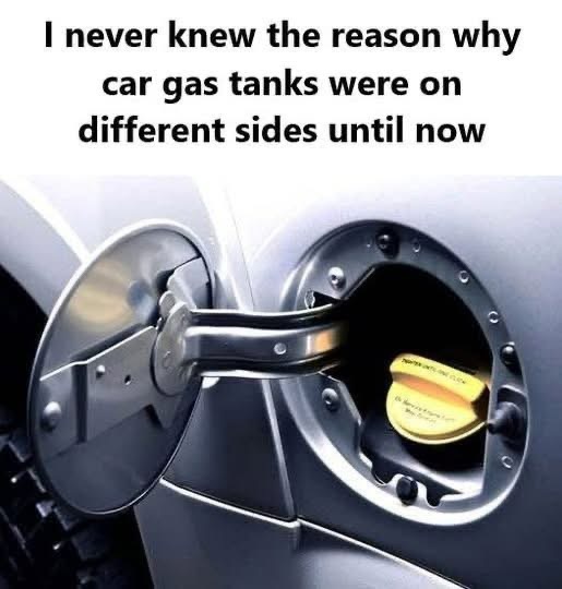 Why Cars Have Fuel Doors on Different Sides: The Practical Logic Behind the Design