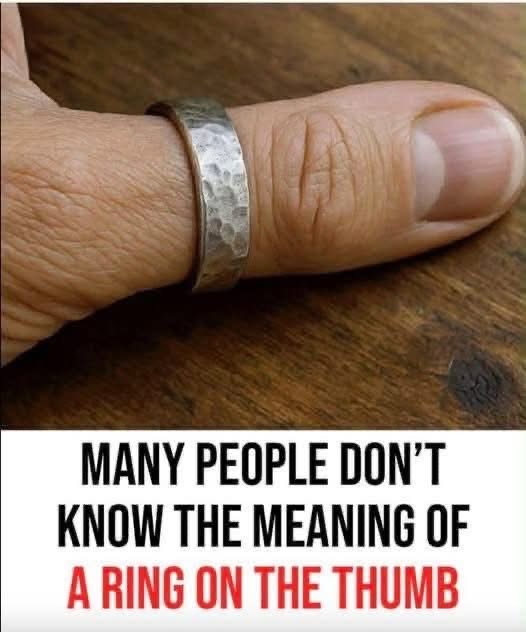 The Meaning Behind Thumb Rings: Style, Symbolism, and Self-Expression