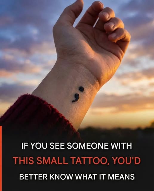 The Semicolon Tattoo: A Subtle Symbol with a Powerful Message