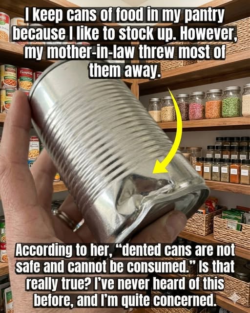 Dented Cans in Your Pantry: A Simple Safety Check That Matters