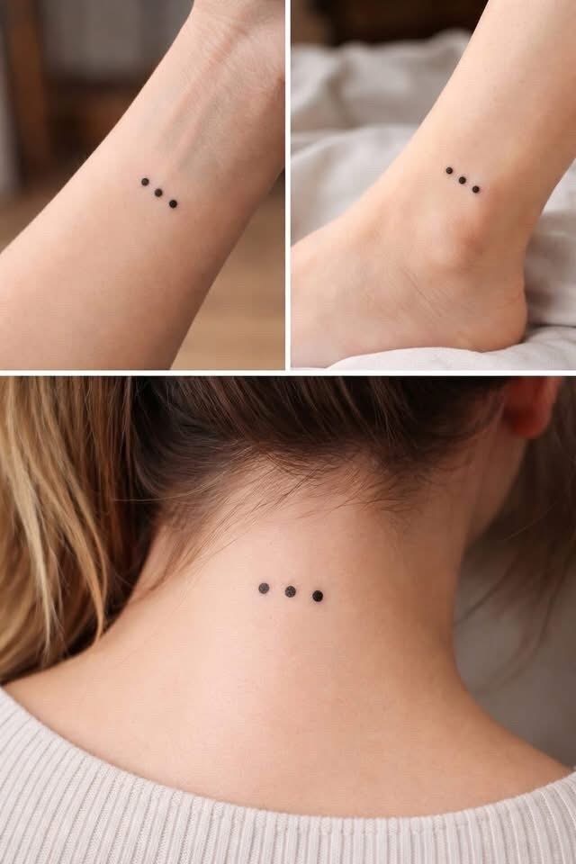 Three Dots, Many Meanings: Understanding a Minimalist Tattoo
