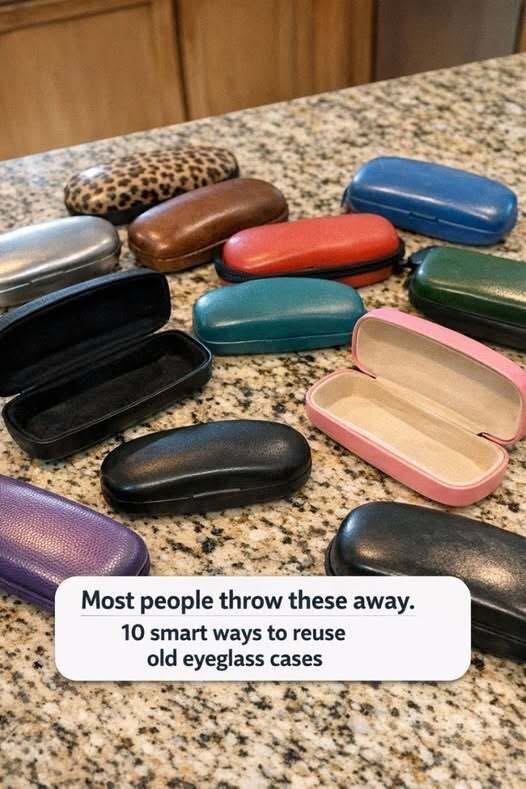 Give Old Eyeglass Cases a Second Life: Smart Ideas for Everyday Organization