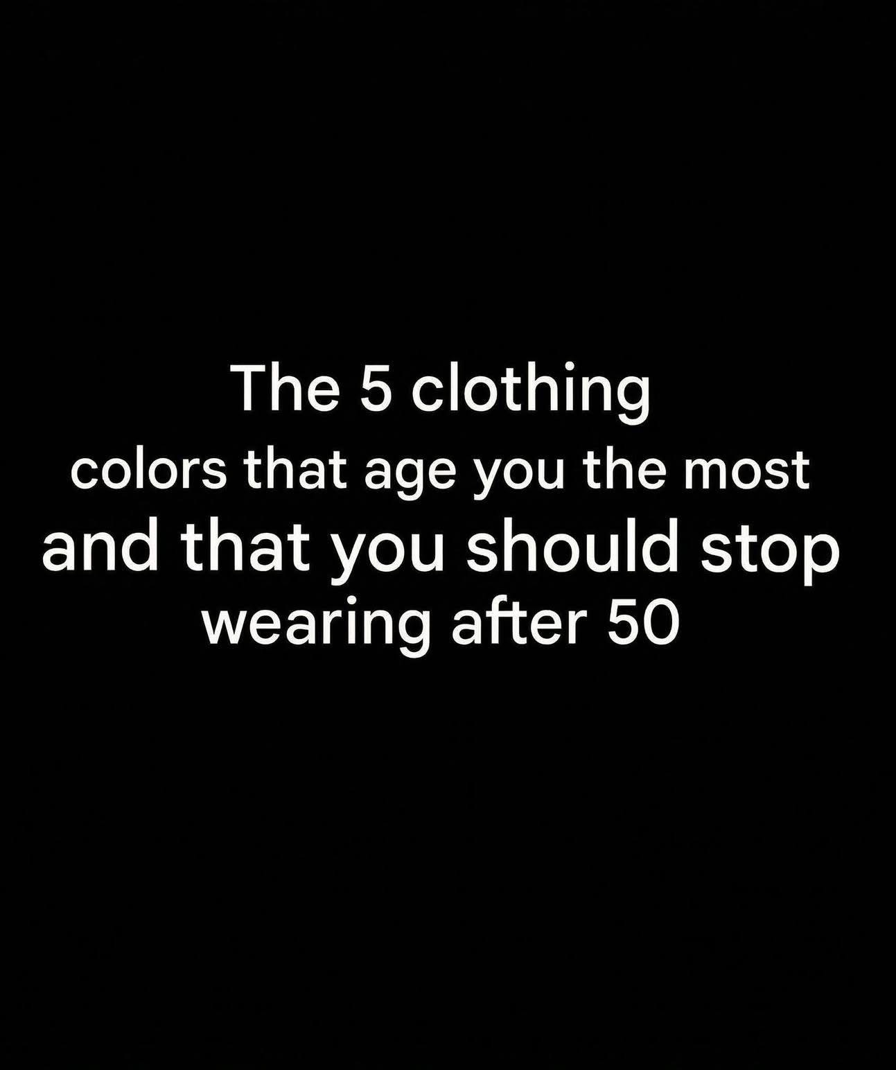 The Simple Color Changes That Can Help You Look More Refreshed After 50