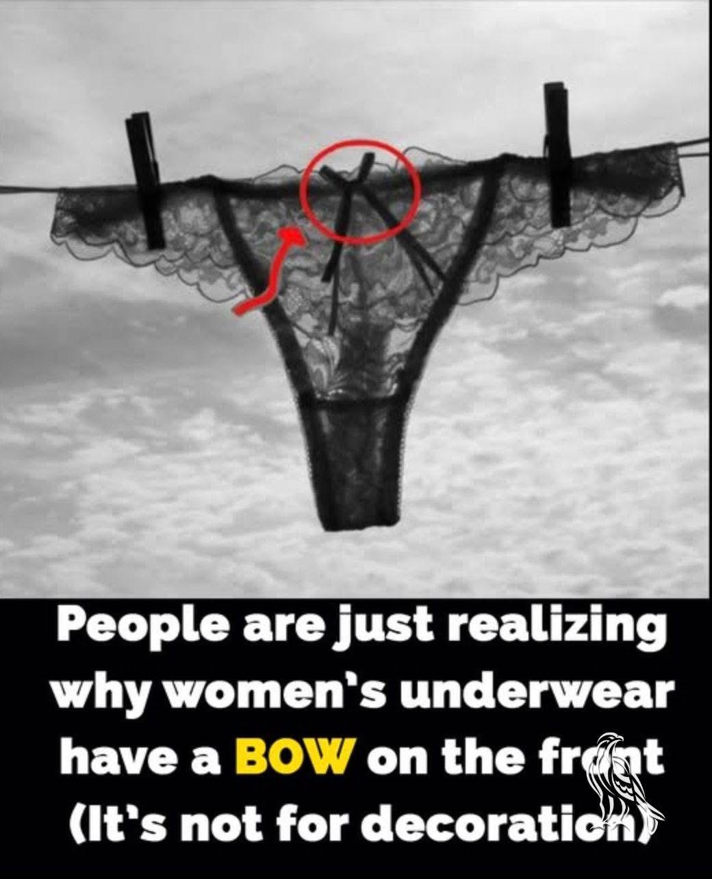 The Unexpected Reason Women’s Underwear Often Features a Tiny Bow
