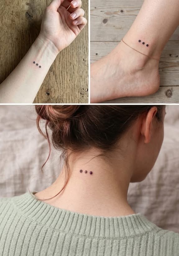 The Three-Dot Tattoo: Meaning, Context, and Personal Expression