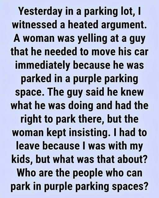 The Meaning Behind Purple Heart Parking Spaces