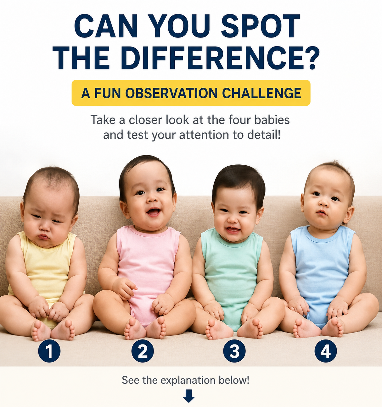 Which Baby Caught Your Attention First? A Fun Look at Personality and First Impressions