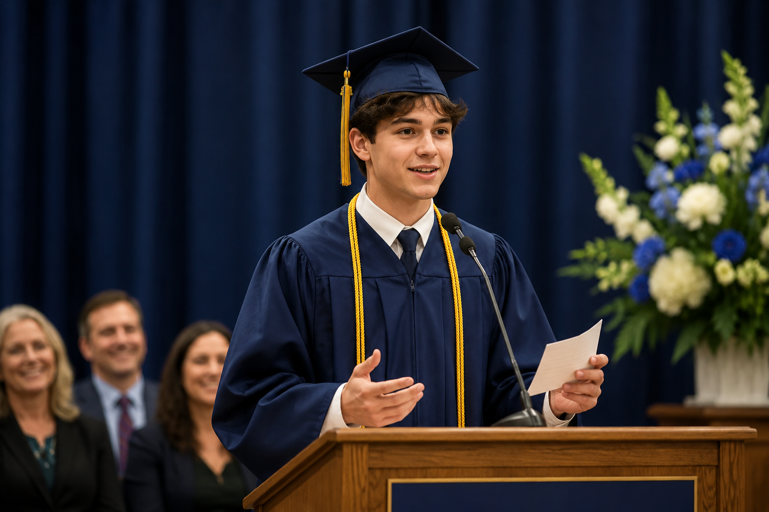 A Graduation Speech That Became a Lesson in Family, Truth, and New Beginnings