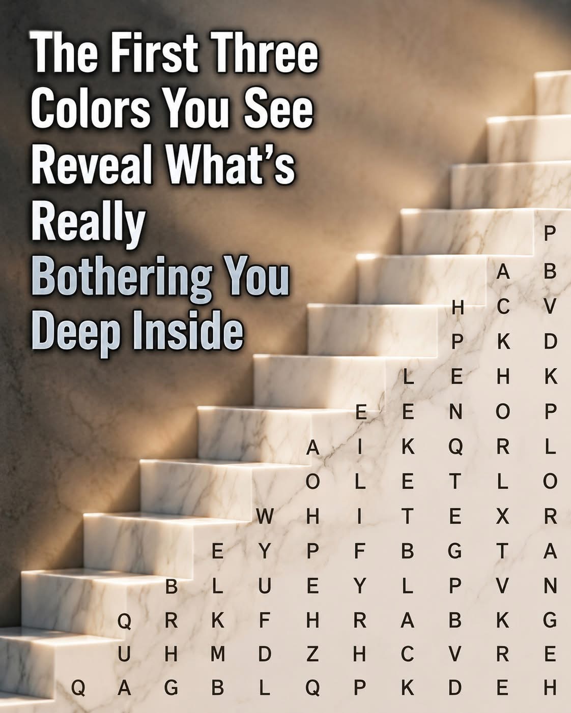 What the First Color You Notice Might Say About Your Perspective
