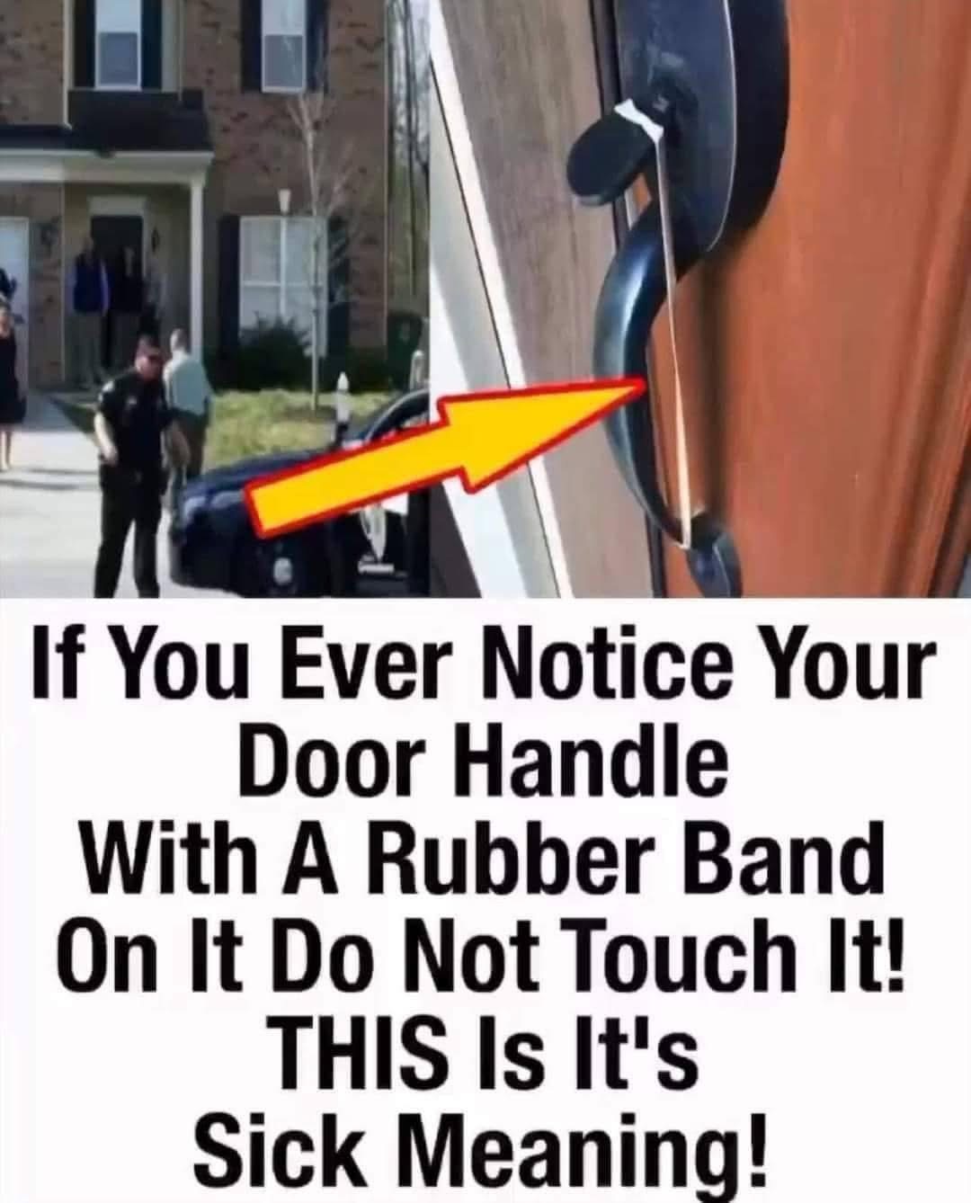 Why Unexpected Objects on Your Front Door Deserve a Second Look