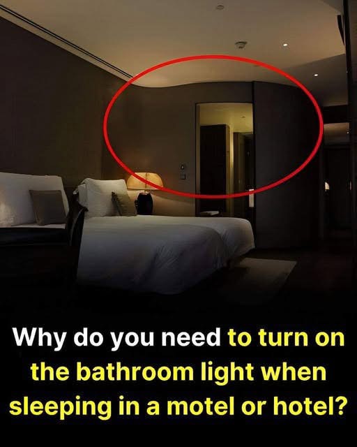 Why Many Travelers Leave the Bathroom Light On at Night