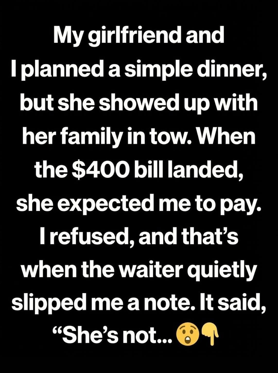 An Unexpected Dinner Invitation and a Valuable Lesson in Boundaries