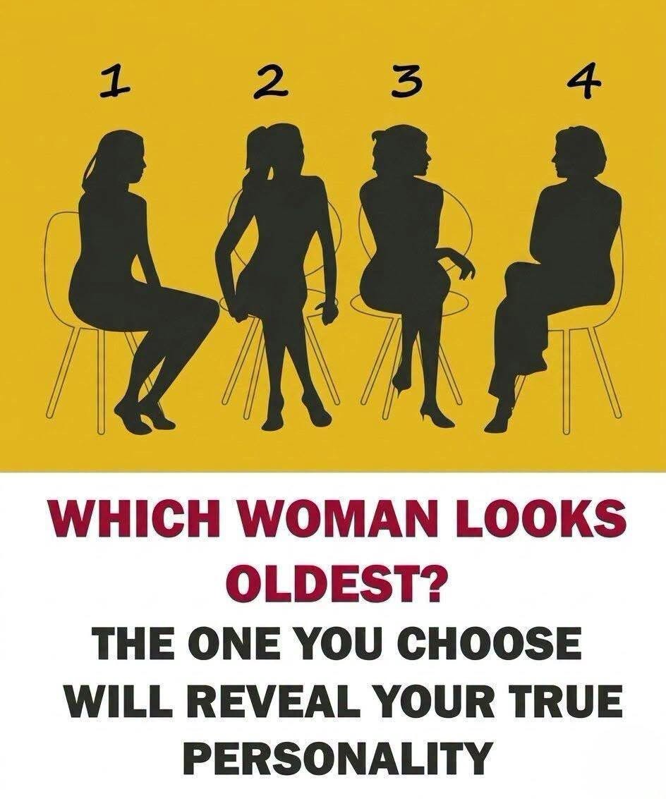 Which Woman Looks Oldest? A Fun Visual Challenge About First Impressions