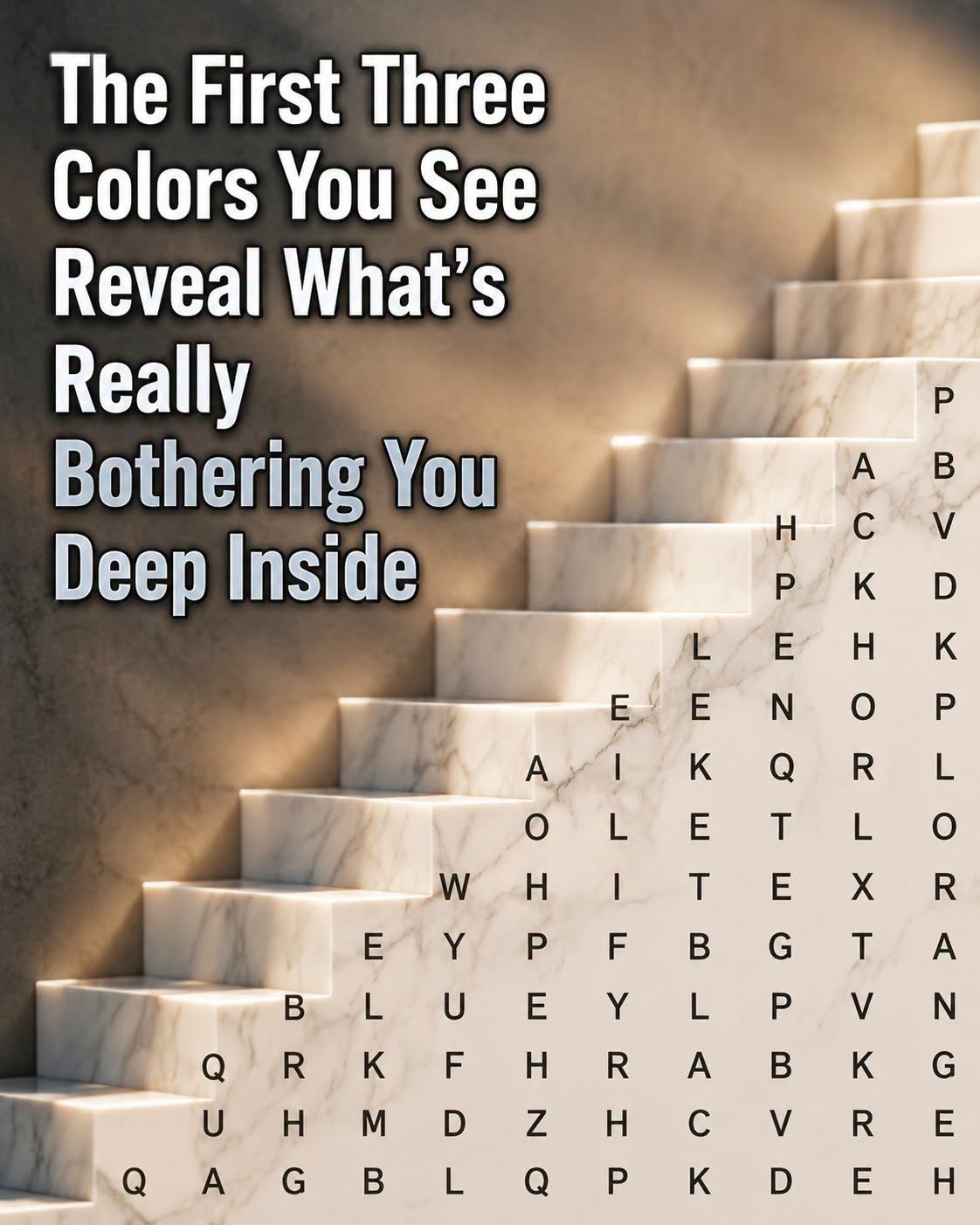 What the First Color You Notice Might Say About Your Perspective