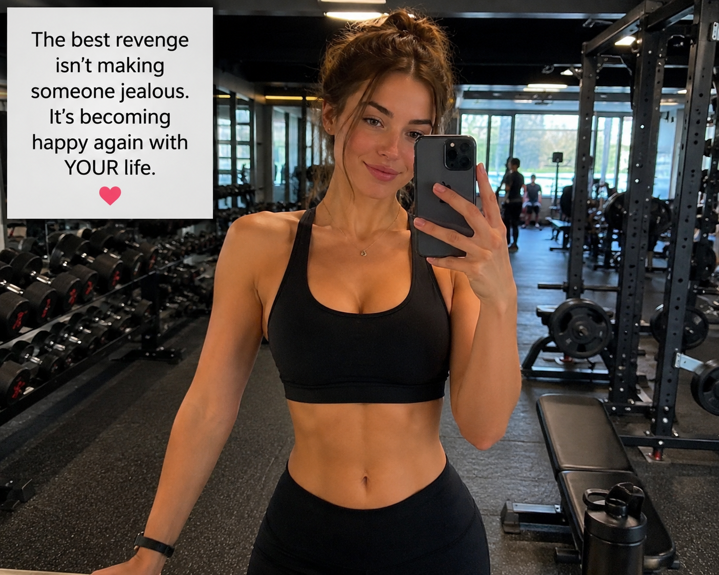 How a Simple Gym Selfie Sparked a Bigger Conversation About Personal Growth