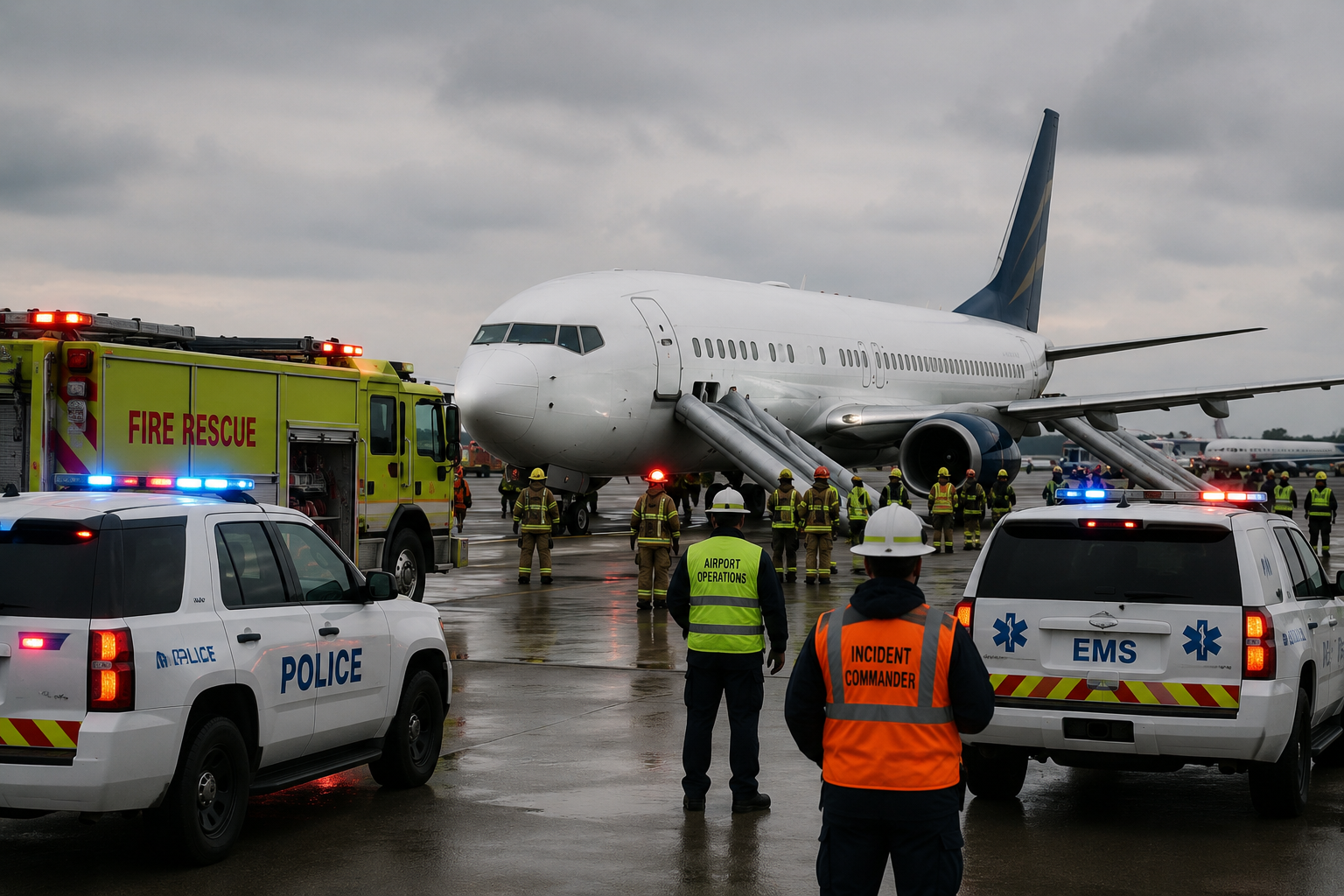 How Emergency Response Teams Coordinate During Major Aviation Incidents