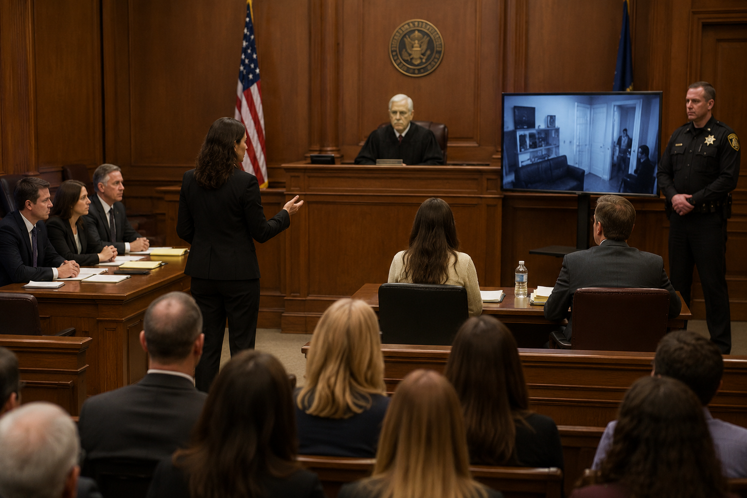 Courtroom Proceedings Highlight the Importance of Evidence and Due Process