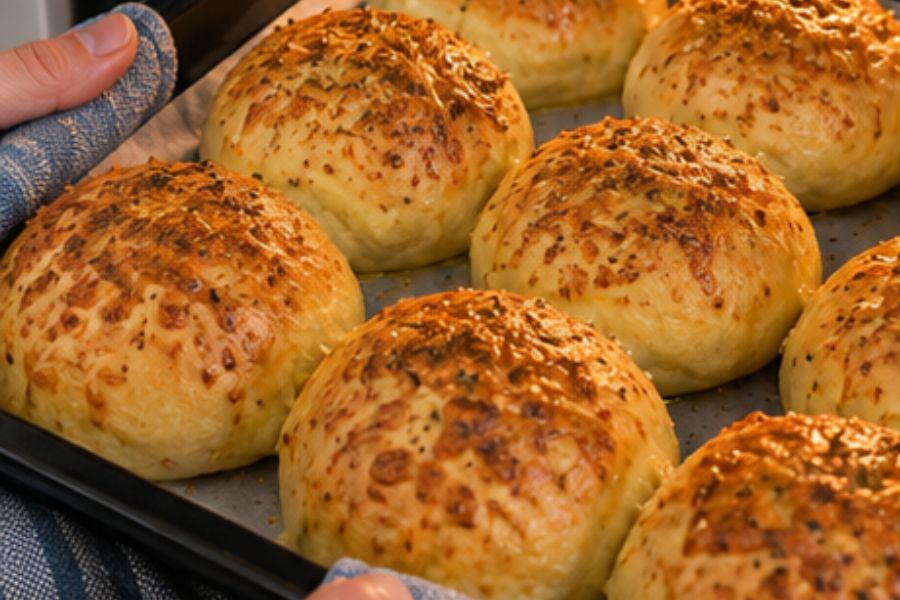 Pancitos caseros de queso y orégano: suaves por dentro y dorados por fuera