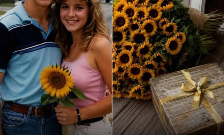 Sesenta girasoles y una promesa que esperó 45 años para volver a casa