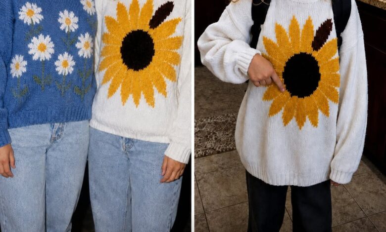 Un suéter con un girasol reveló una verdad familiar que llevaba casi 40 años esperando