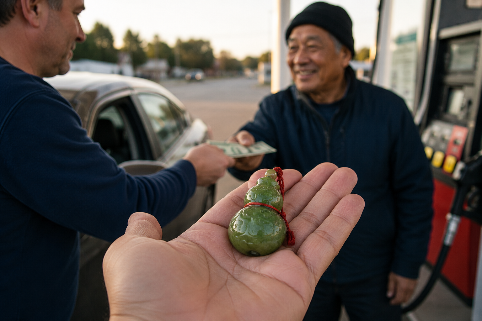 Un pequeño objeto verde convirtió un gesto de ayuda en una historia difícil de olvidar