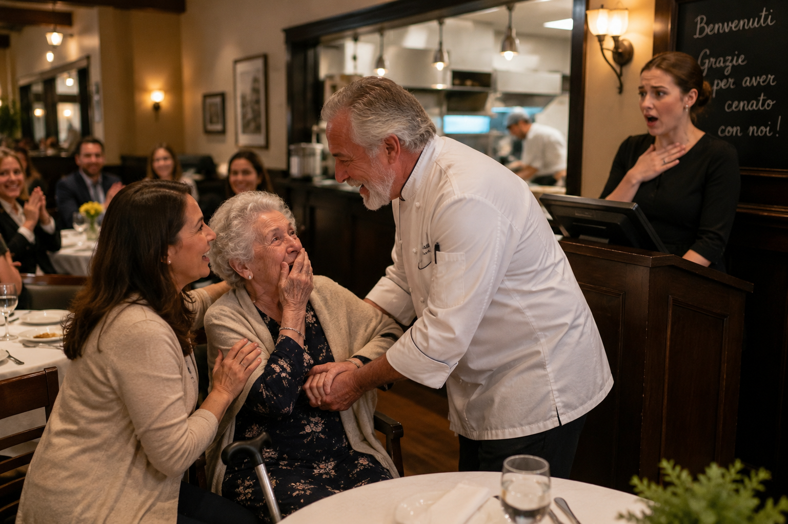 Una cena de cumpleaños que terminó revelando una historia inesperada del pasado