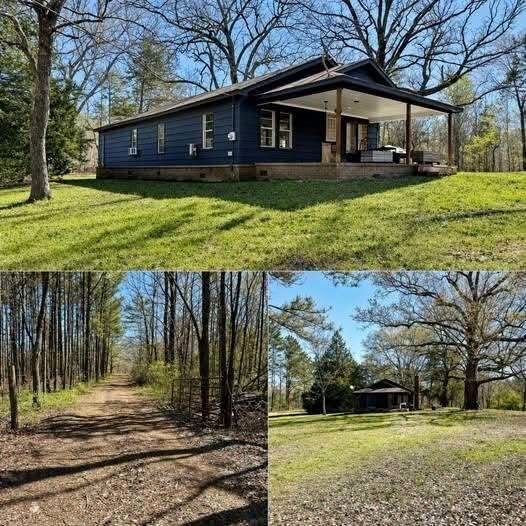Una casa de campo con ocho acres en Mississippi ofrece espacio y potencial para renovarla a tu manera