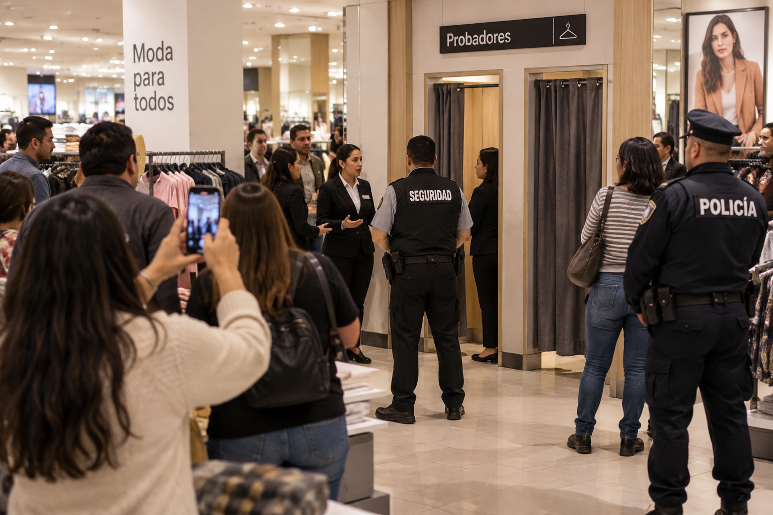 Un incidente inesperado en una tienda de Ciudad de México llamó la atención de clientes y redes sociales