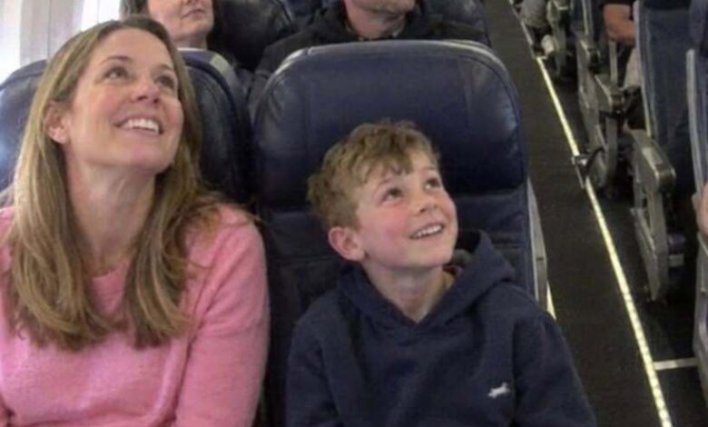 Quise sorprender a mi esposo piloto con nuestro hijo, pero un anuncio durante el vuelo cambió nuestros planes