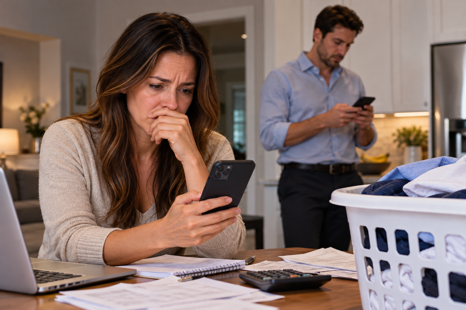 Una solicitud de $1.94 hizo que Clara revisara las cuentas de su matrimonio y descubriera algo inesperado